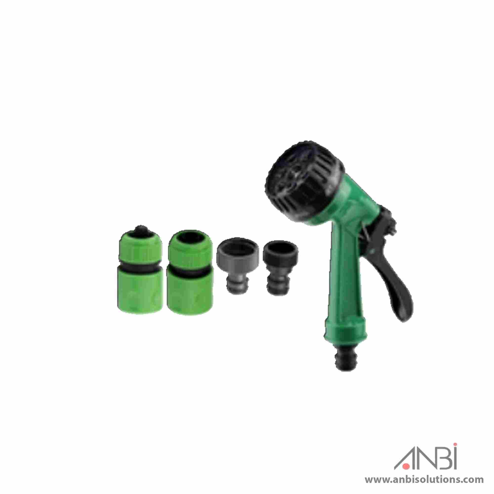 PVC Hose Connector 5 Pcs Set 1/2