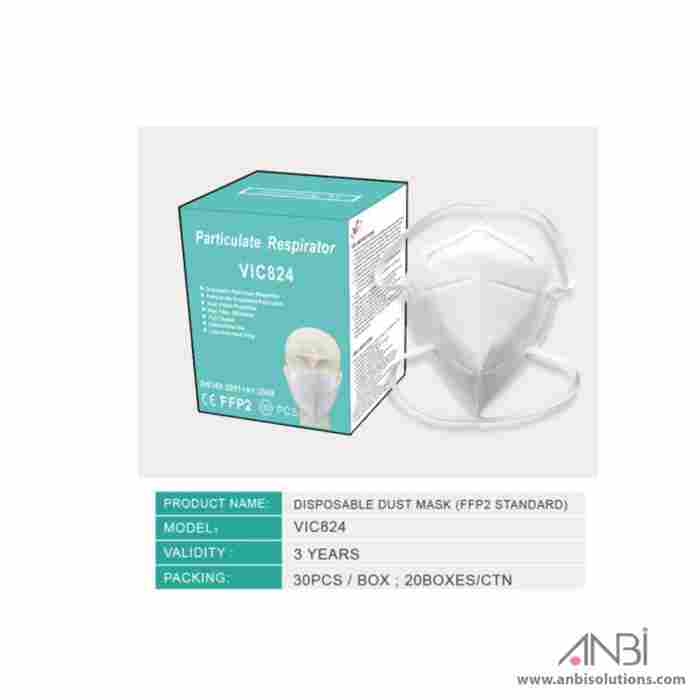 KN95 Respirators Flat Fold VIC-824