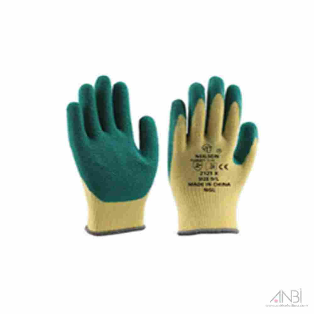 NEILSON Green Latex Coated Gloves NGL