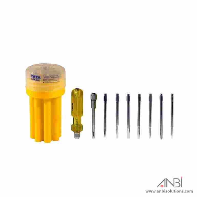 TATA AGRICO 8 In 1 Screwdriver Kit AUK Air Compressor Oil VG 46 1Liter PVC Ribbed Curtain Roll 2MM X 200MM X 50MTR