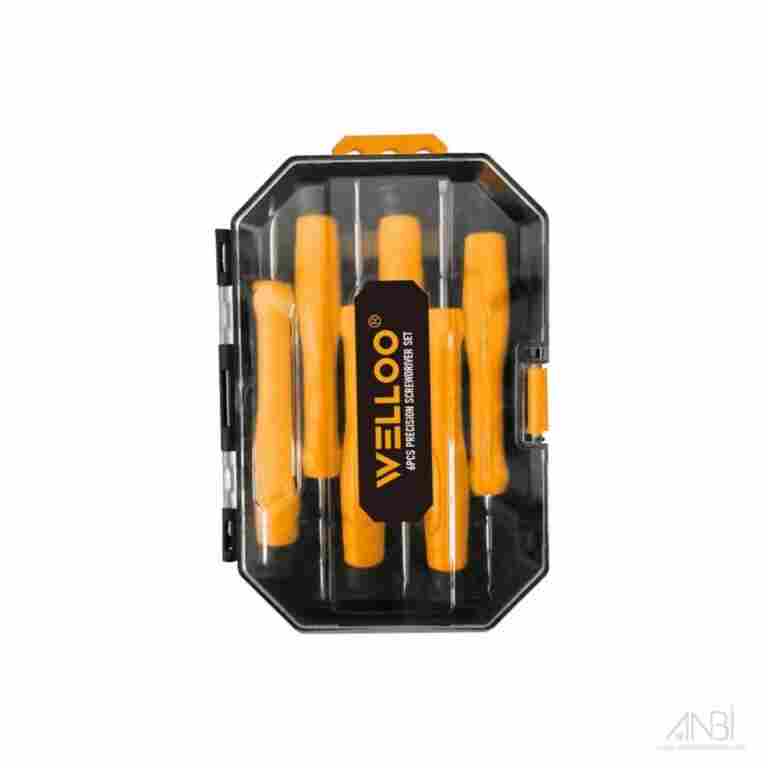 WELLOO 6PCS Screwdriver Set Precision SCT02006