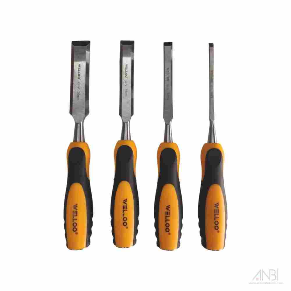 WELLOO 4PCS Wood Chisel Set WCS5404