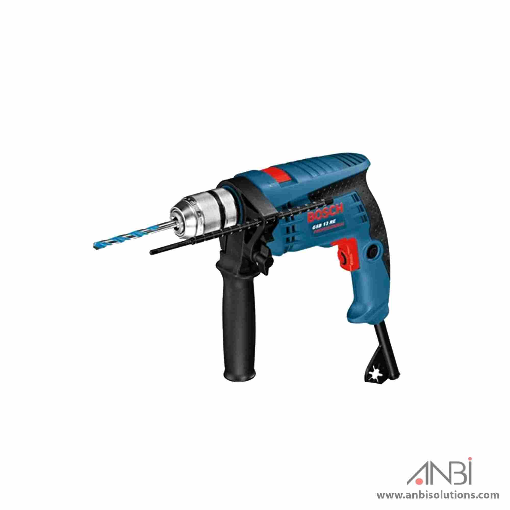 BOSCH Impact Drill 600W Keyed Chuck 13mm GSB13RE