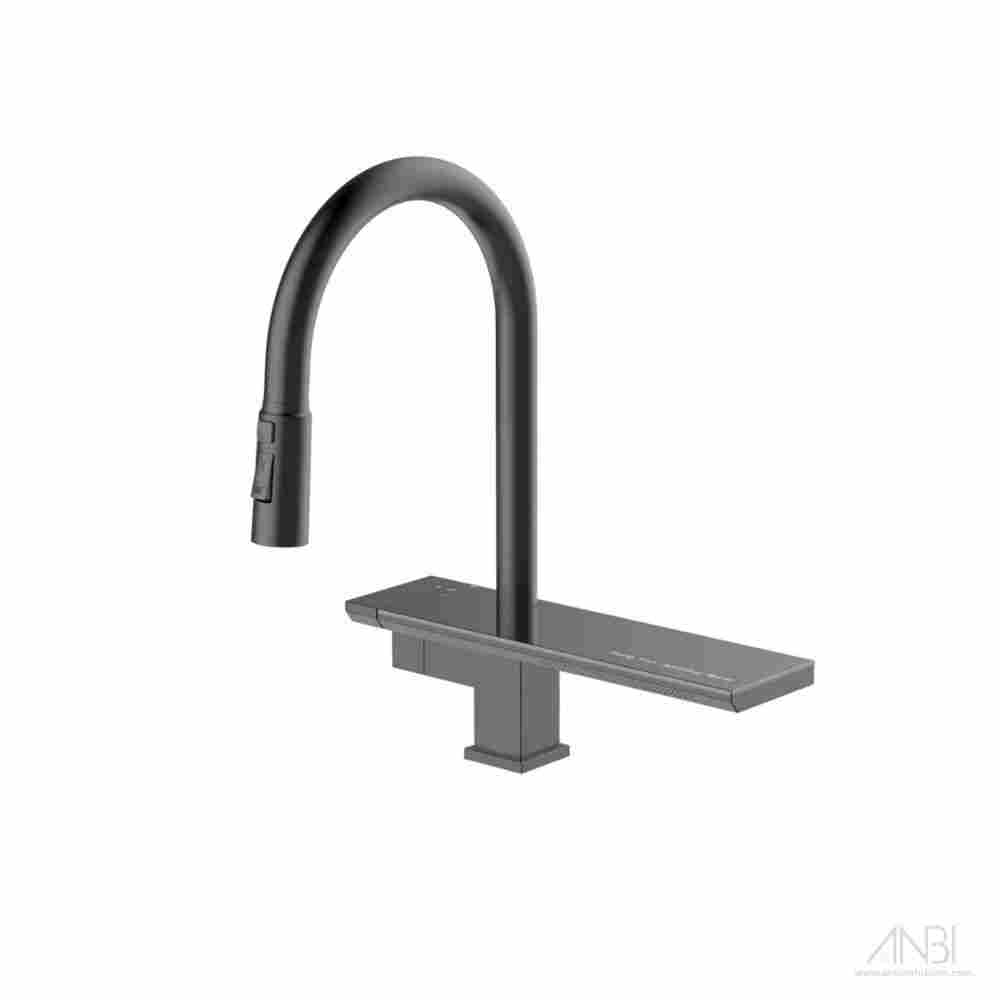 LAUTE Multifunctional Kitchen Sink W/ Mixer Tap And Pull-Out Spout L02B