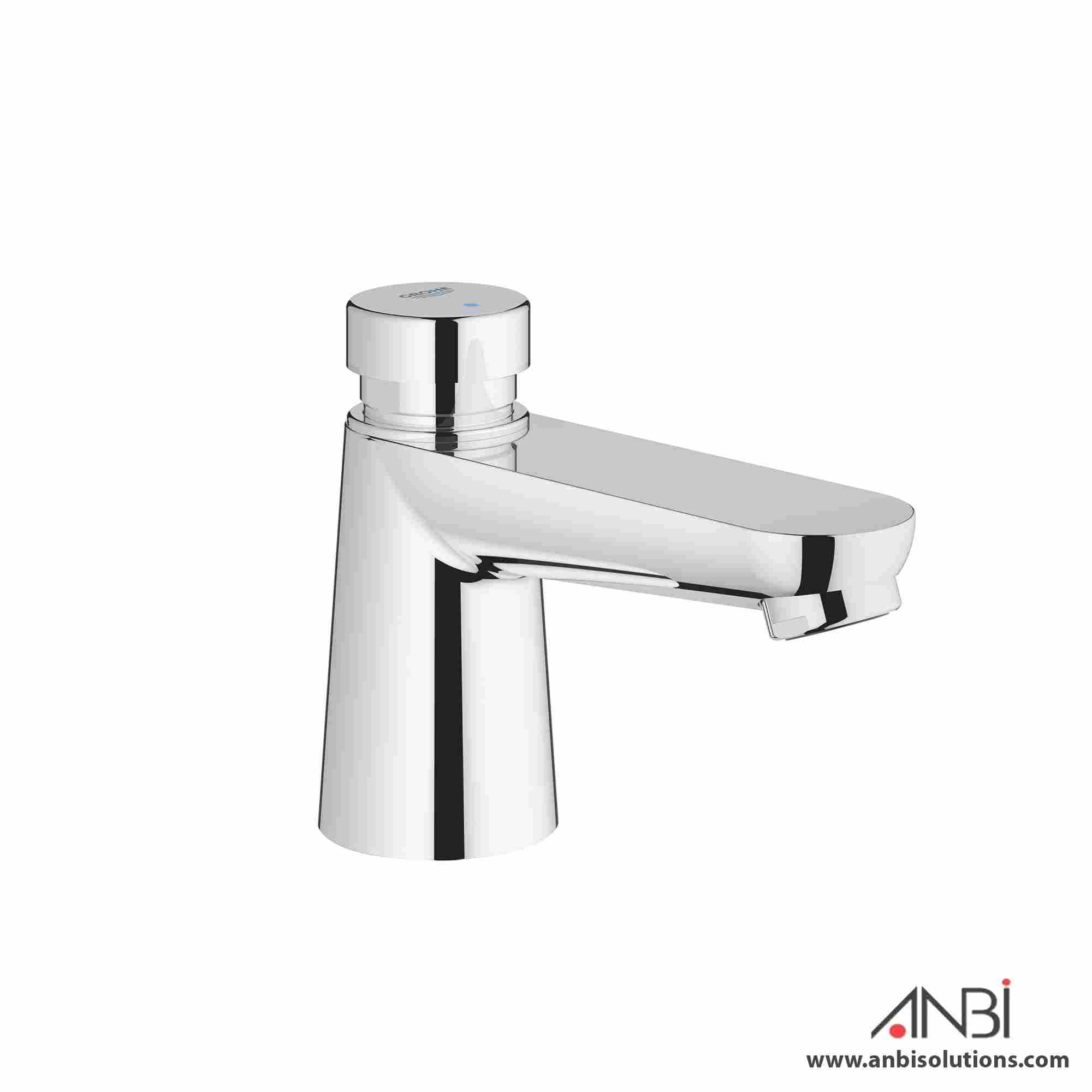 GROHE Euroeco Cosmopolitan T Self Closing Pillar Tap 36265000