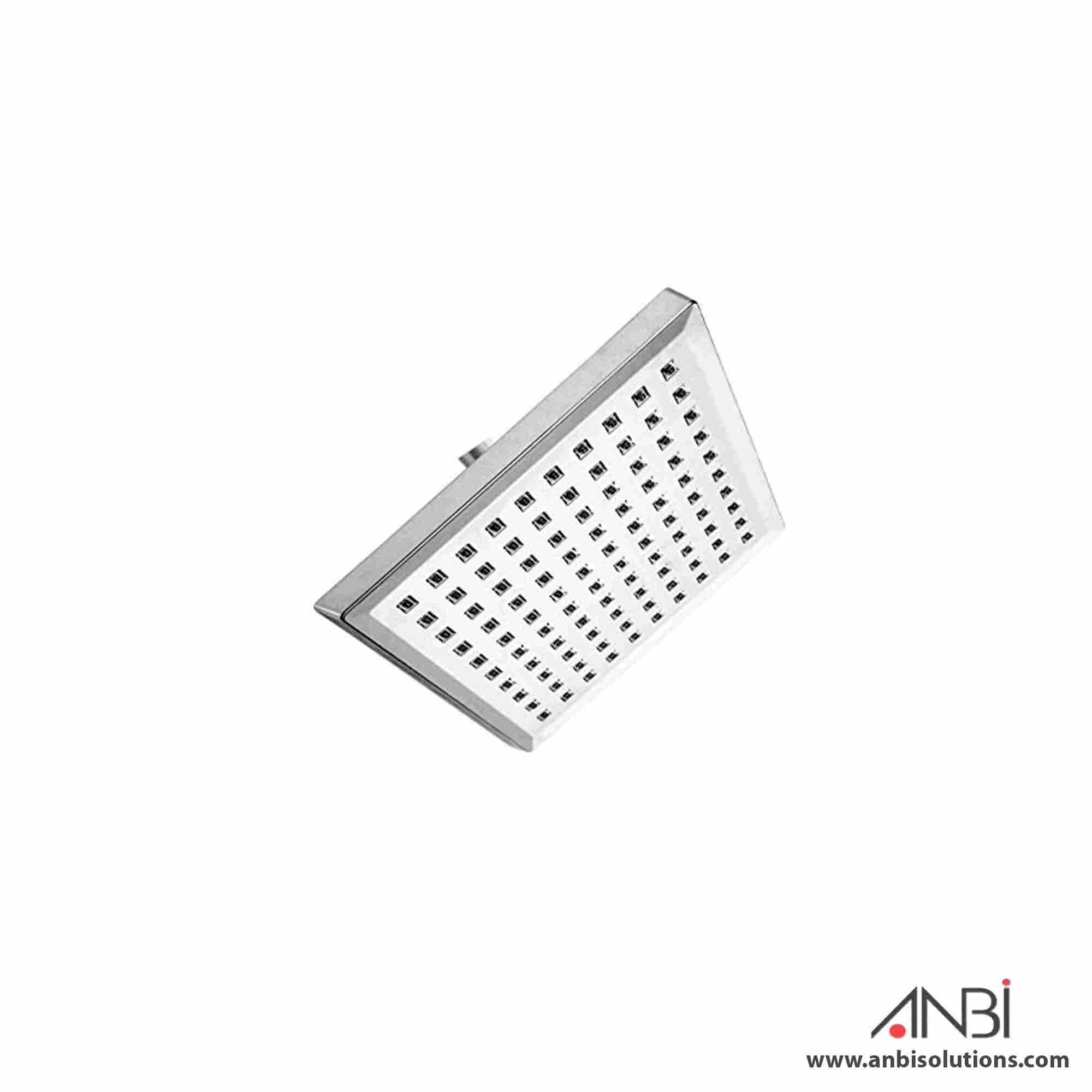 APPROVED BRAND Shower Head Rain Square 8 Inch Chrome