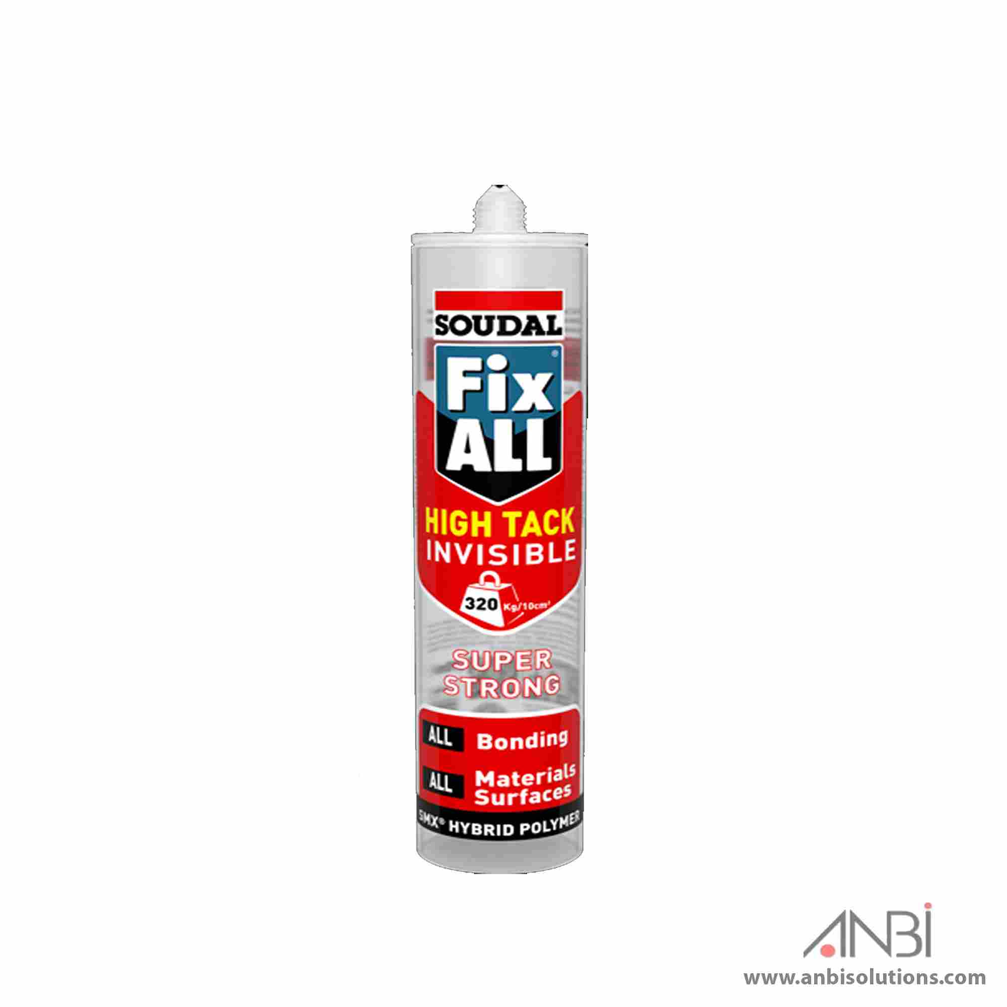 SOUDAL FixAll HighTack Invisible (Box of 12)