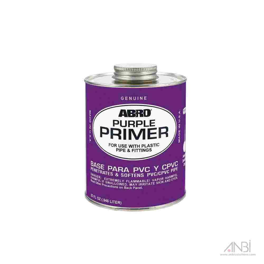 ABRO Purple Primer & Universal Clear Cleaner 32oz