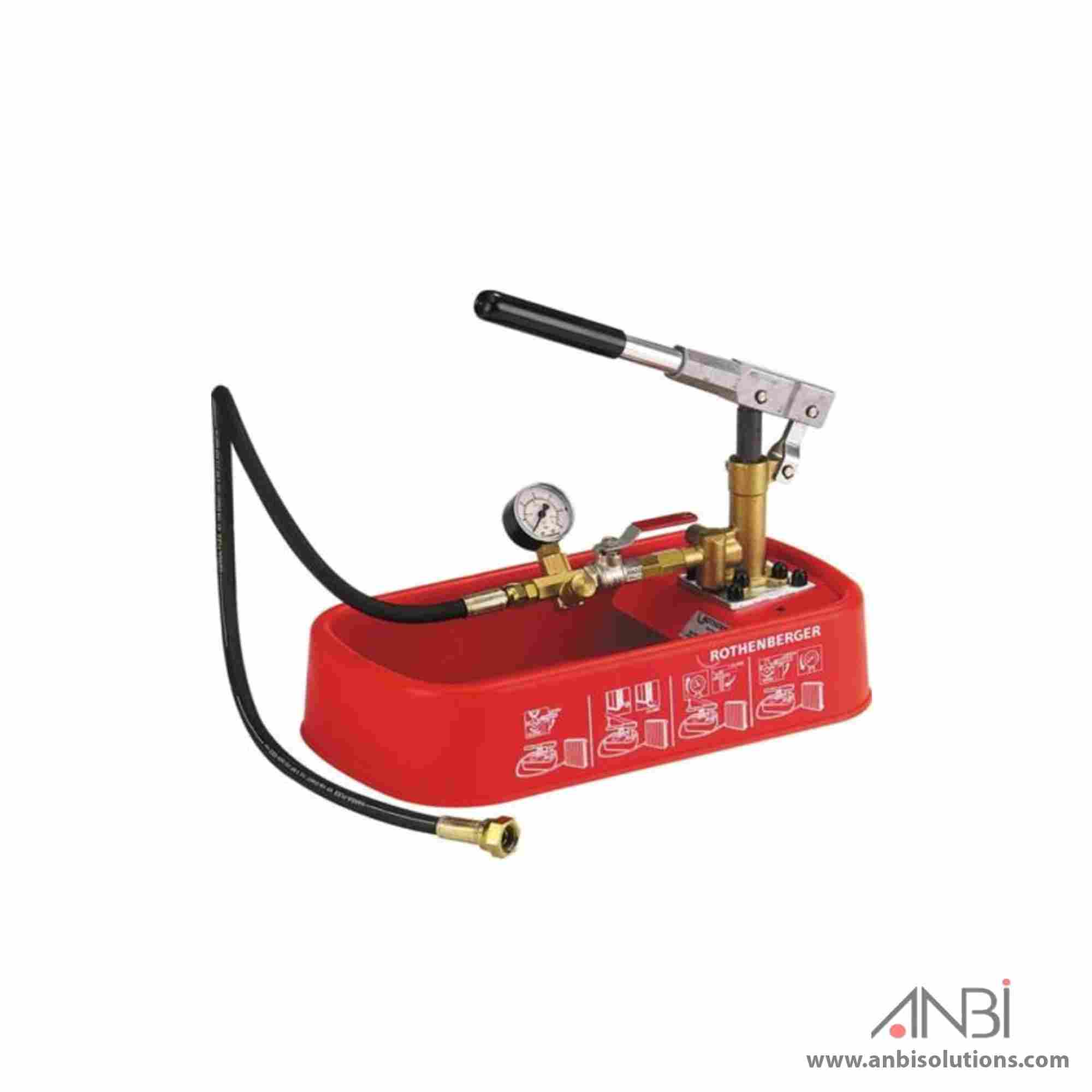 ROTHENBERGER Manual Test Pump 0-30Bar RP30