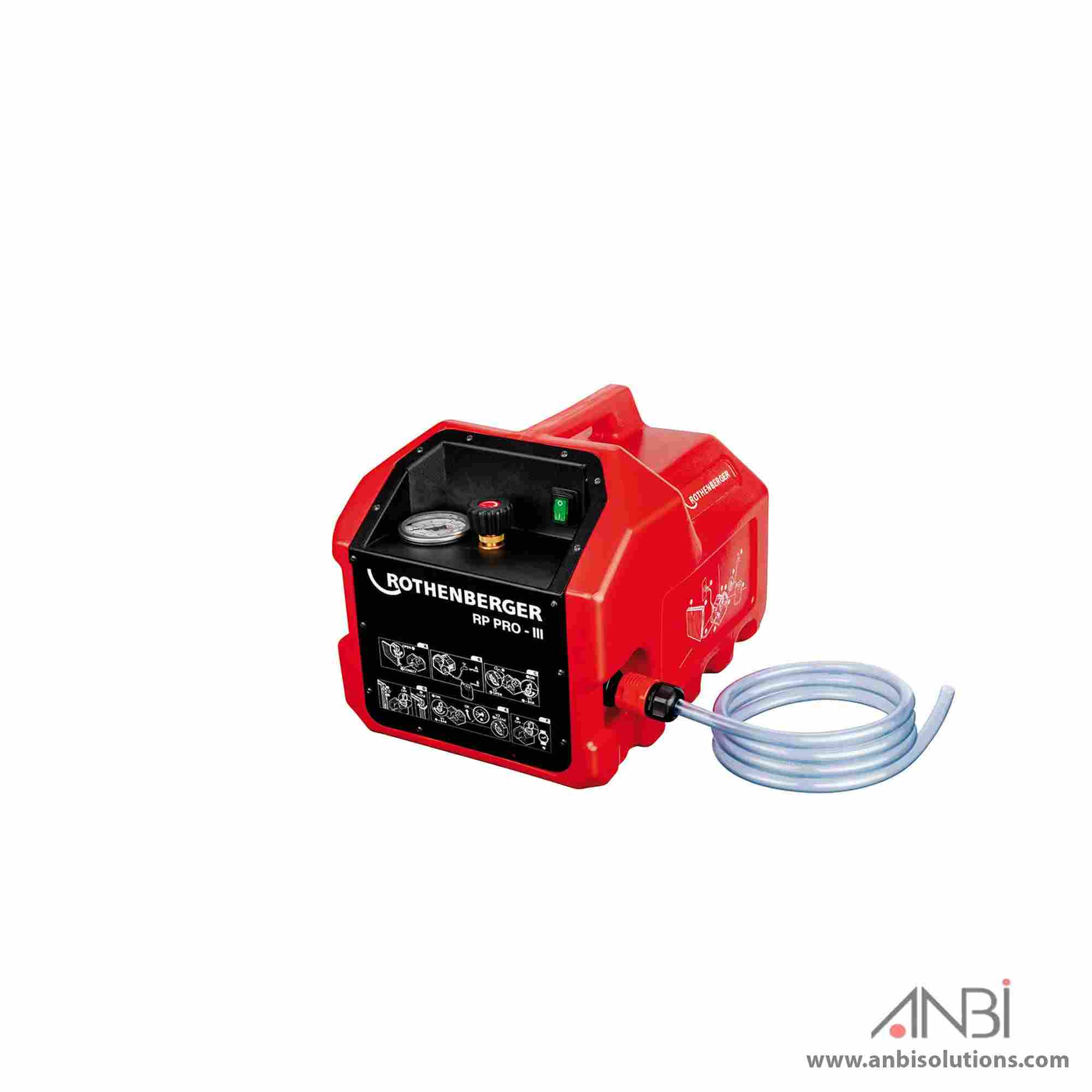 ROTHENBERGER Electrical Test Pump Upto 40Bar 220v RP Pro 3