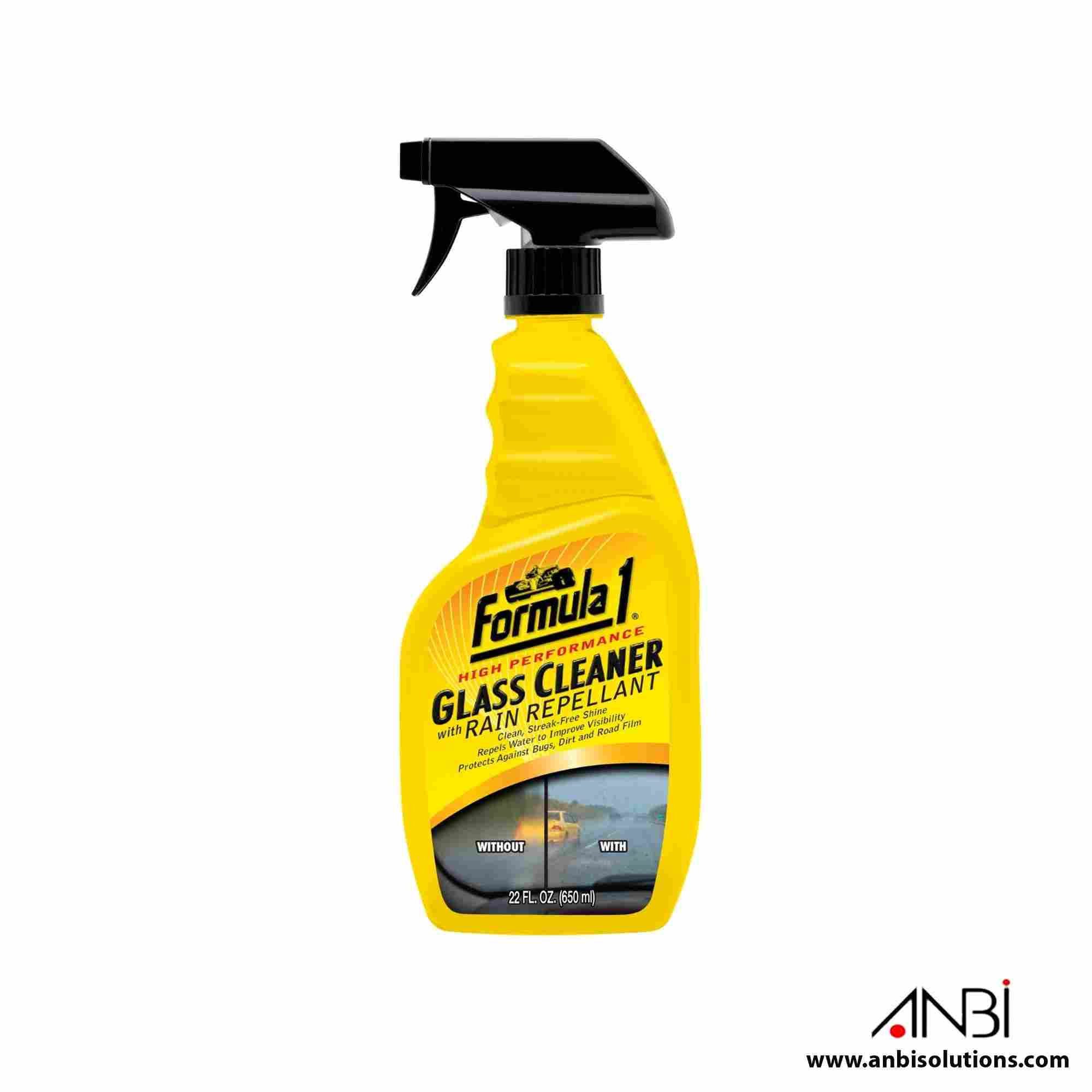 FORMULA 1 Glass Cleaner w/ rain Repellent 24oz 615807