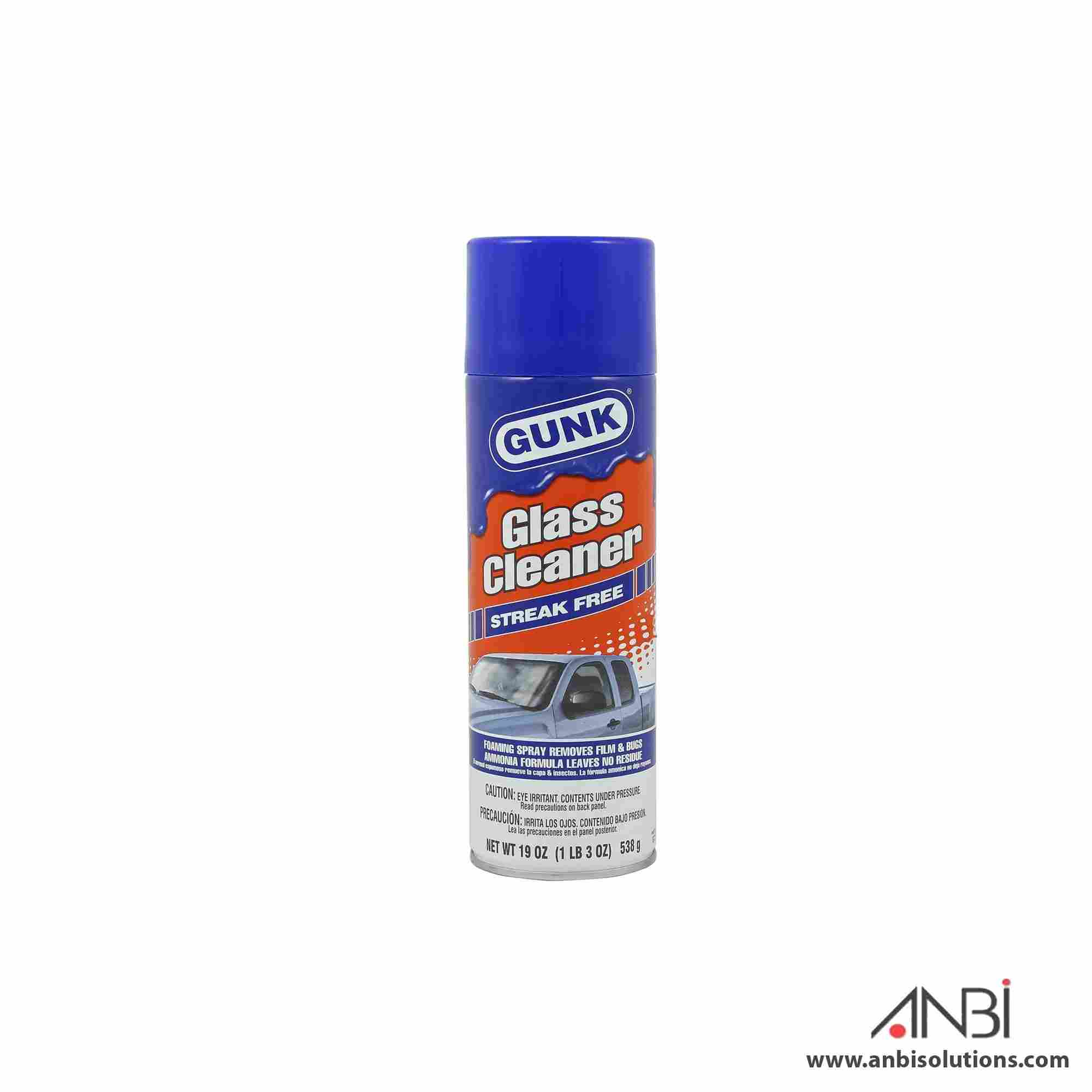 GUNK Streak Free Glass Cleaner 19oz GC1