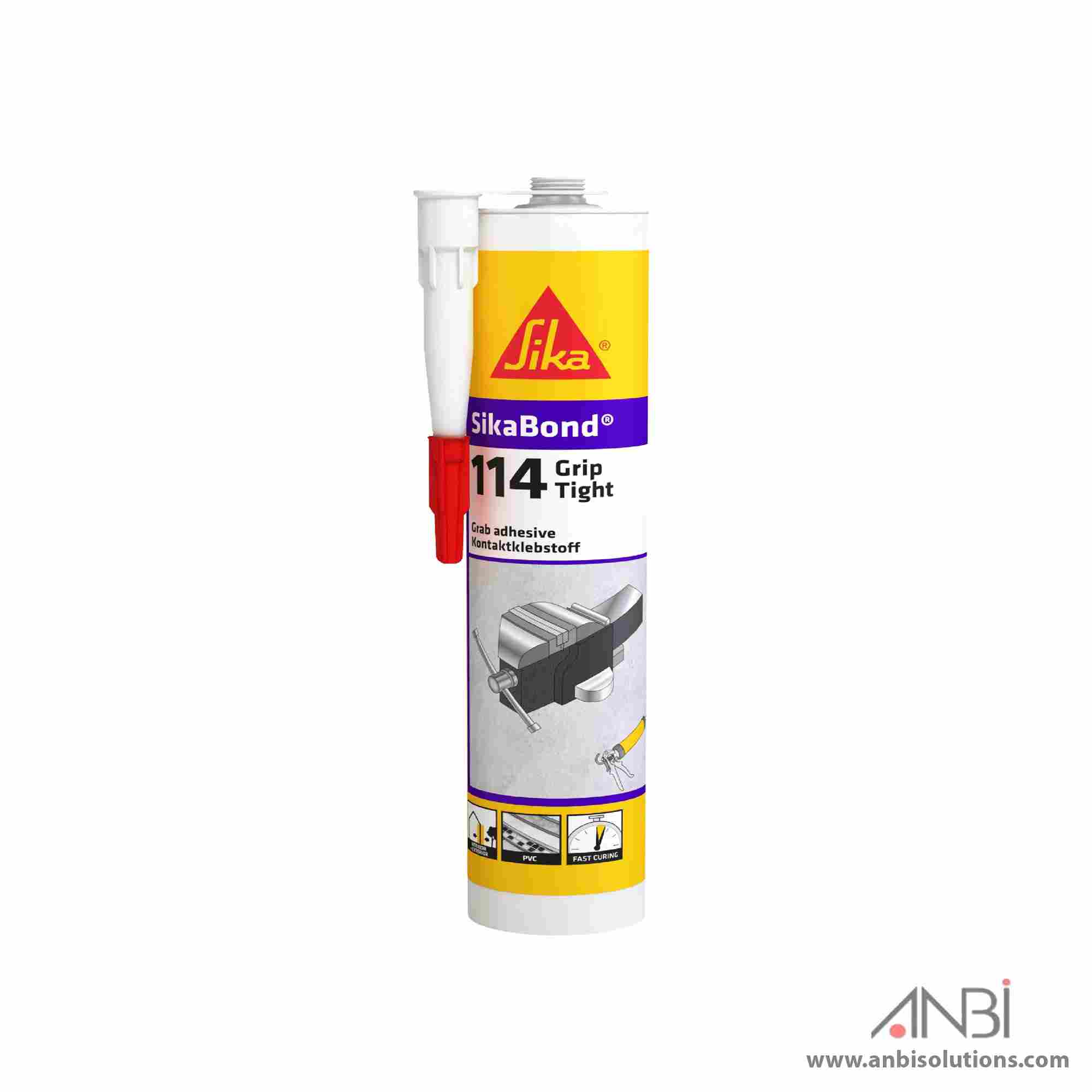 SIKA SIKABOND 114 Grip Tight 1 Construction Adhesive 12x290ml