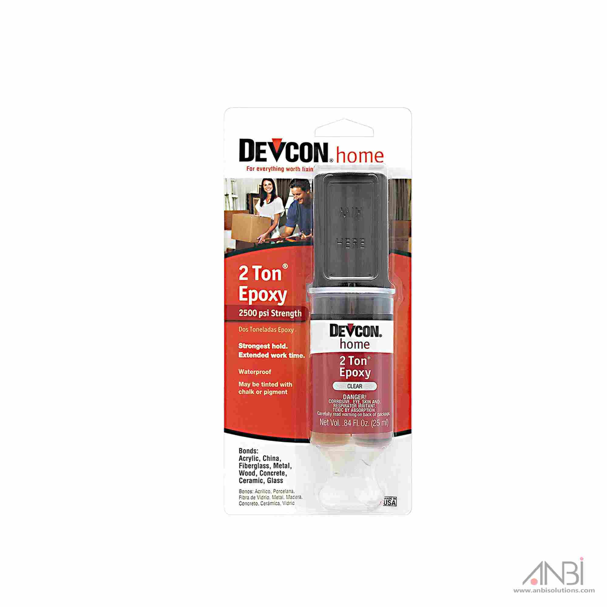 DEVCON Syringe 2Ton Epoxy 25ml