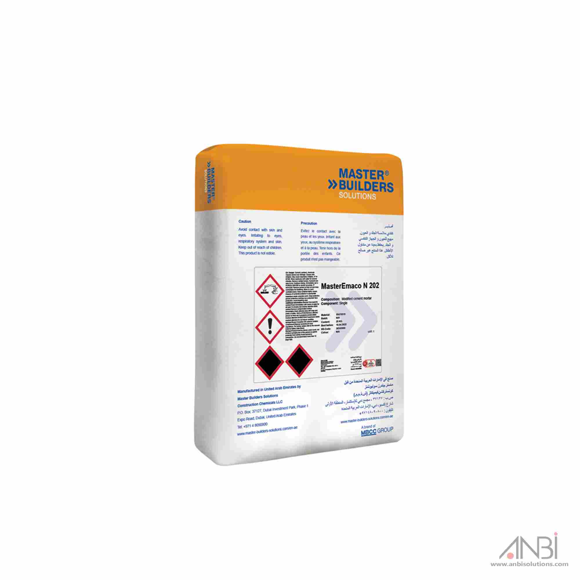 SIKA SikaEmaco N202 Blowhole Filler And Finishing Mortar 25kg