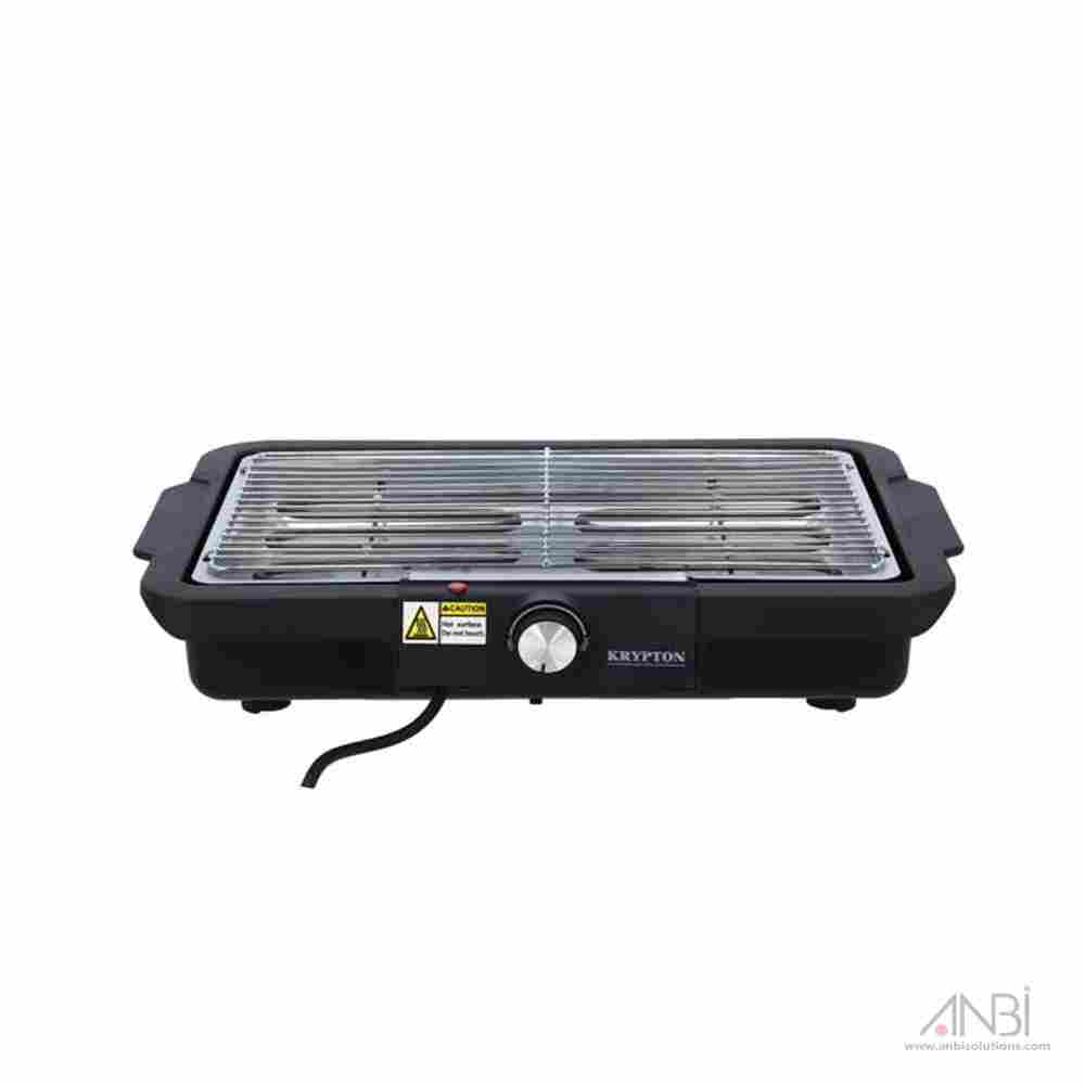 KRYPTON Electric BBQ Smokeless Griddle Hot Plate with Built-In Drip Tray KNBG6386