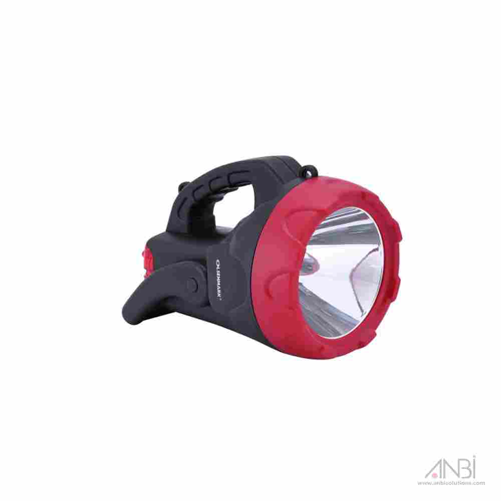 OLSENMARK Rechargeable Led Search Light 10W 4V 6000Mah Sealed Lead OMSL2670