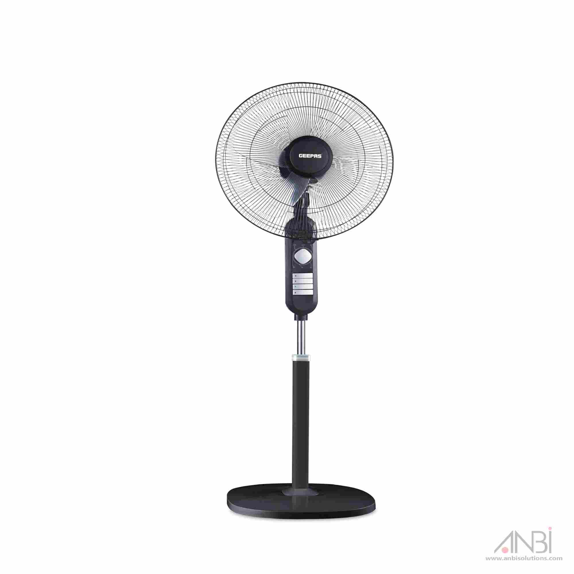GEEPAS 18-Inch Stand Fan 3 Speed Options GF9605