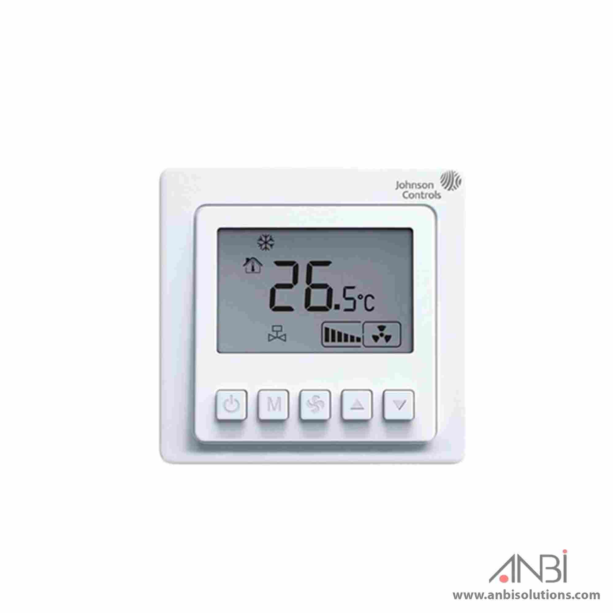 JOHNSON CONTROL LCD Digital Fan Coil Thermostat T5200-TC-9JS0