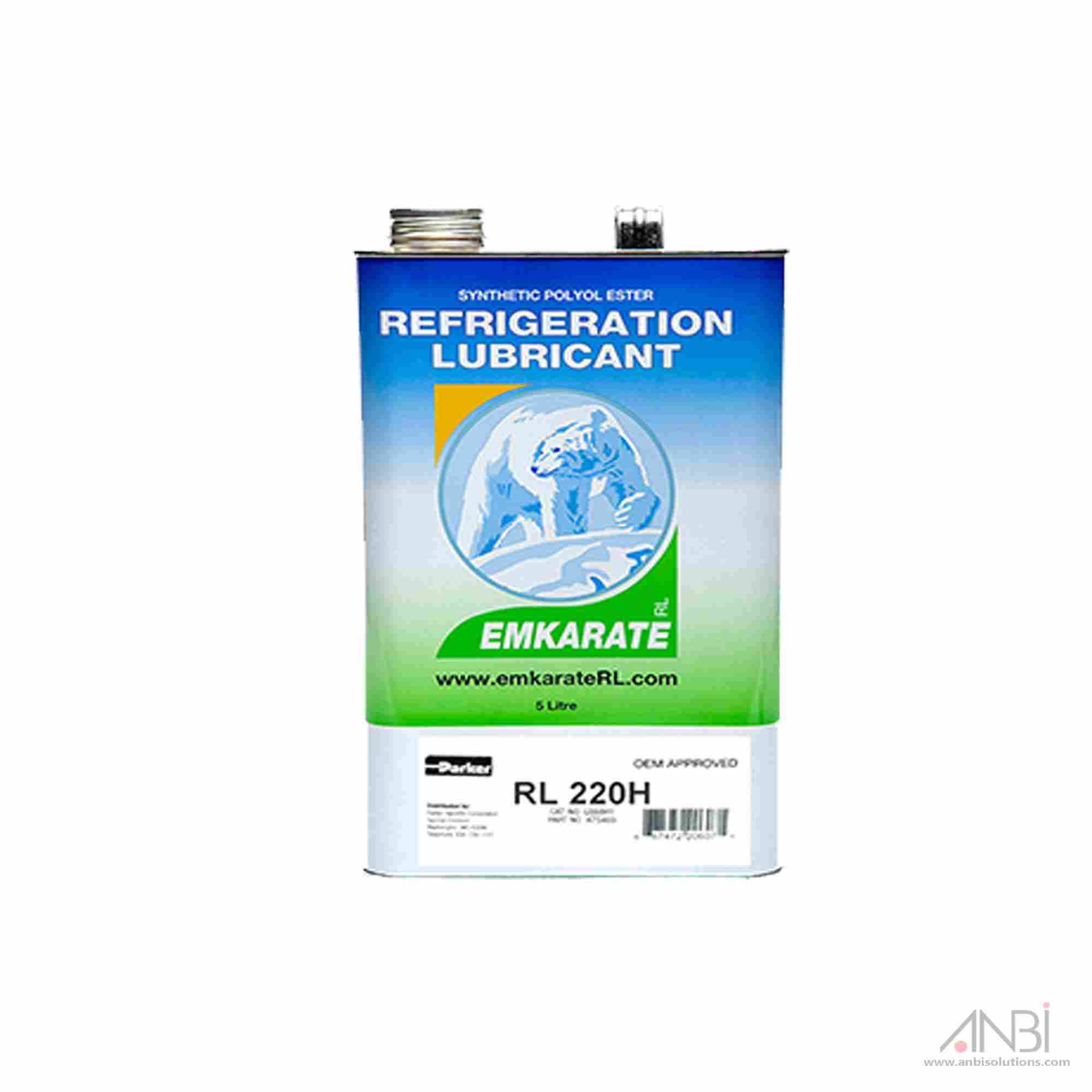 EMKARATE Refrigeration Lubricant 1GAL RL220H USA