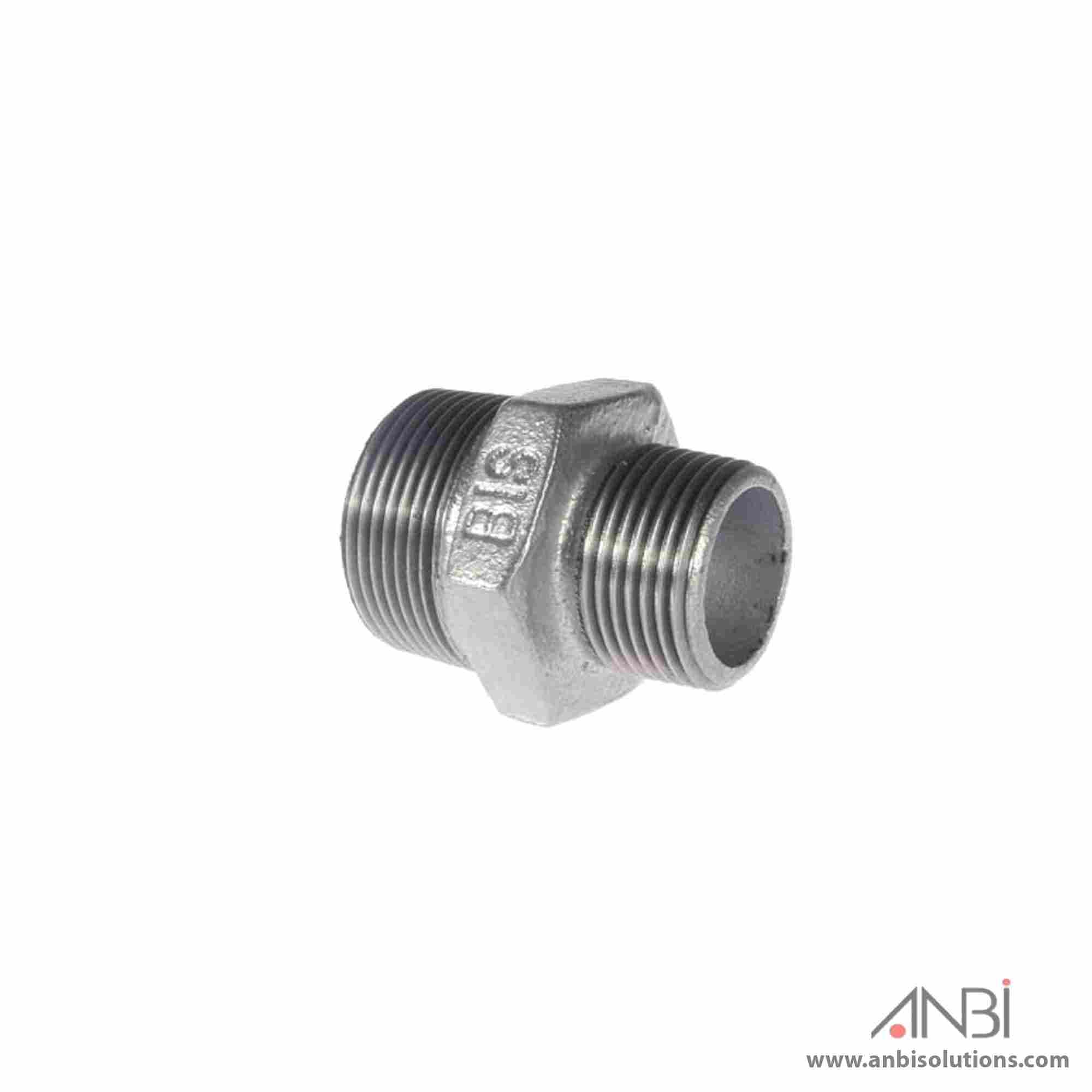 BIS Double Male Reducing Hex Coupling MI 245
