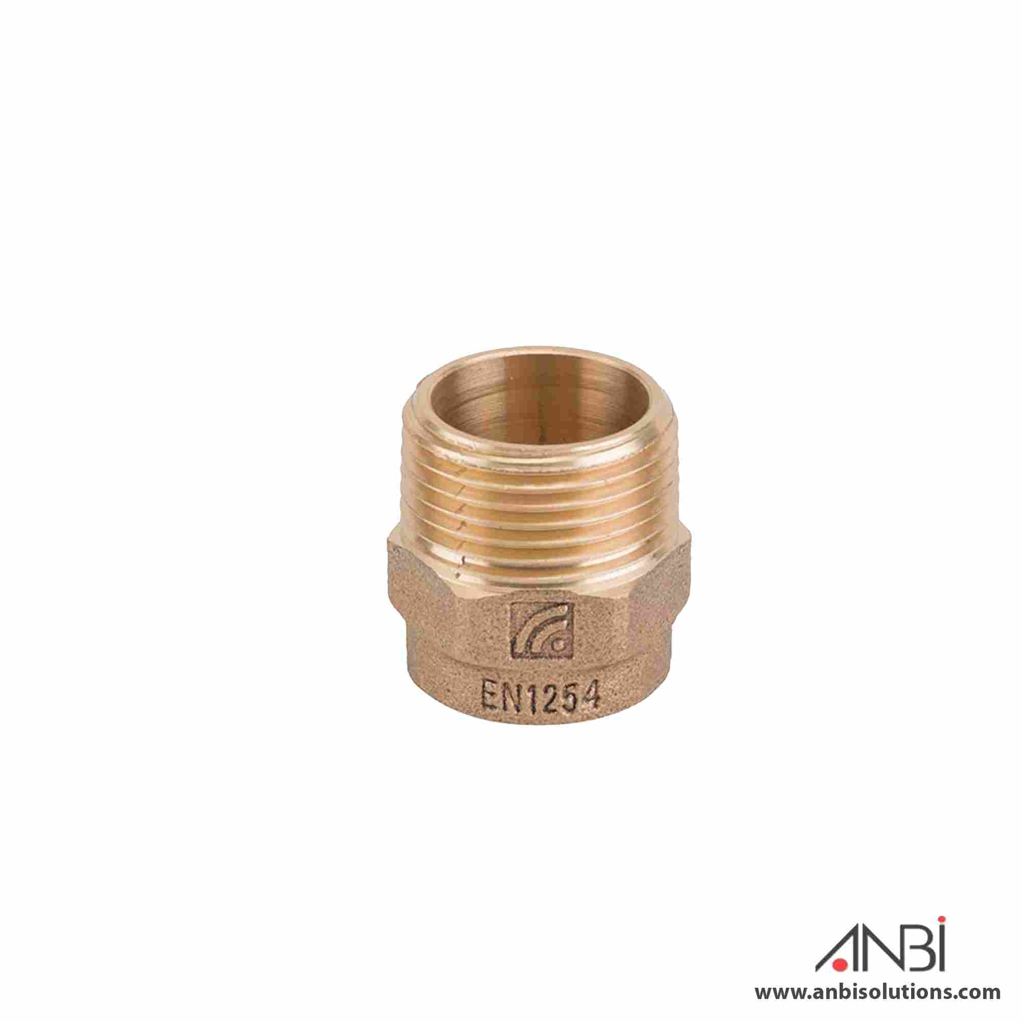 Bronze End Feed Adaptor Male Straight