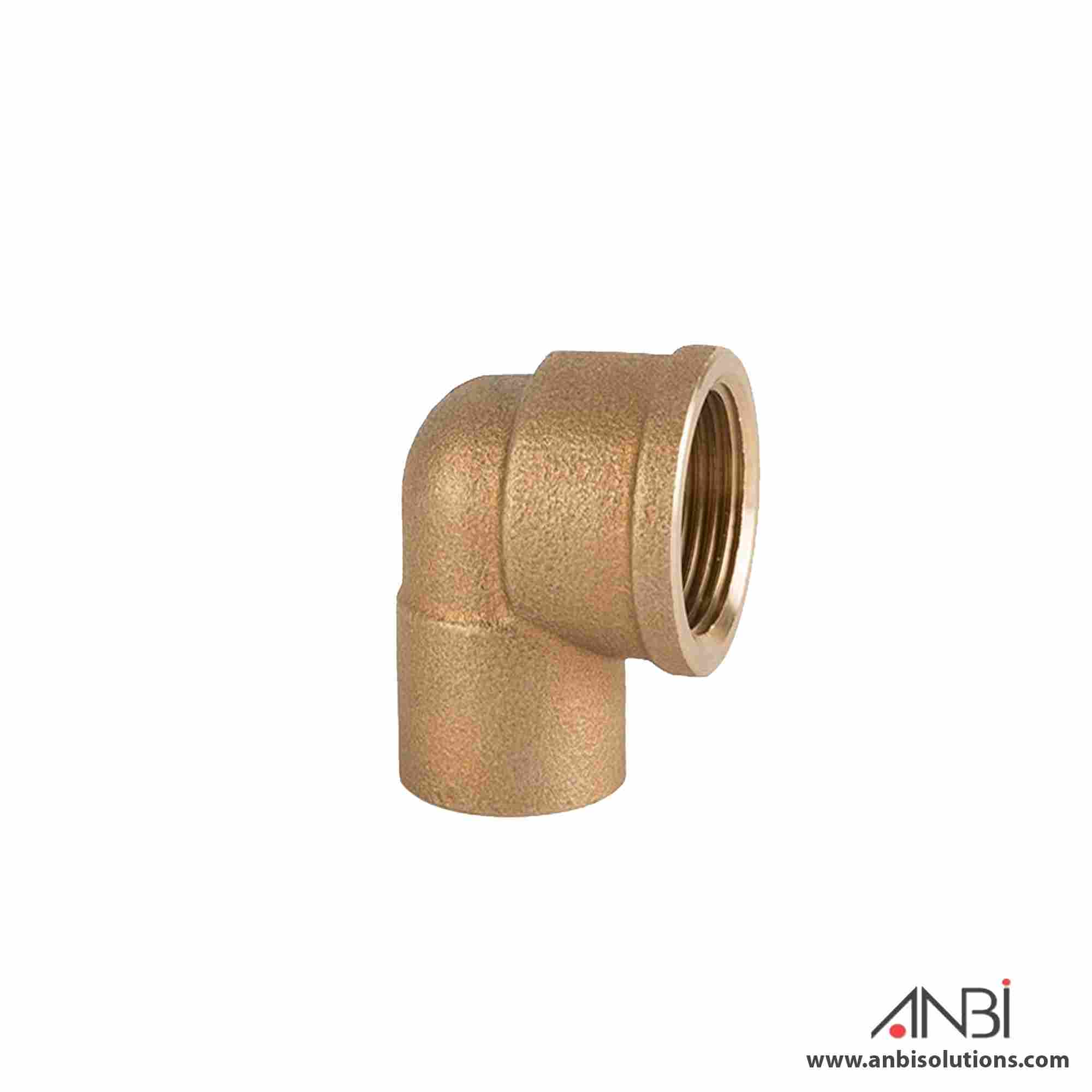Bronze End Feed Adaptor Female Elbow