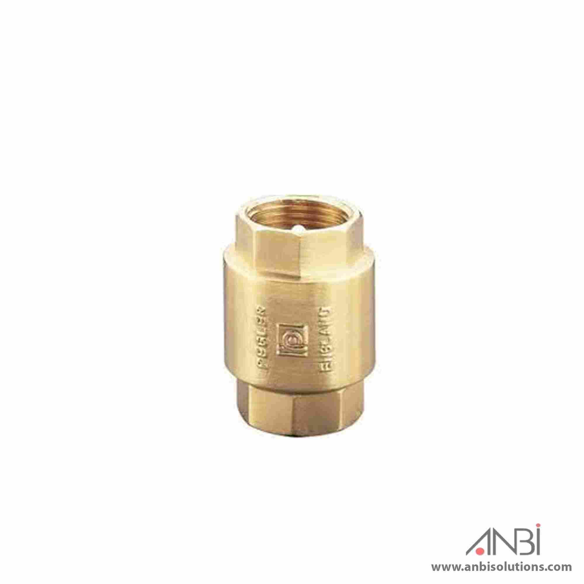 PEGLER Check Valve Brass Spring 1063PT