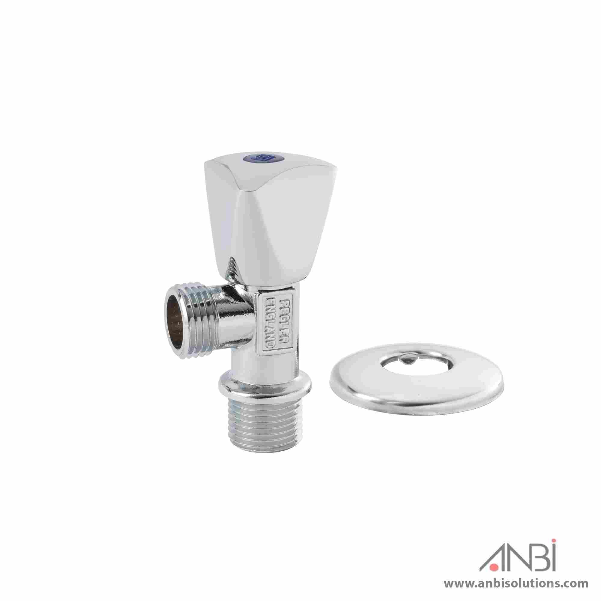 PEGLER Brass Angle Valve Hot Or Cold 1/2″ 79 CP