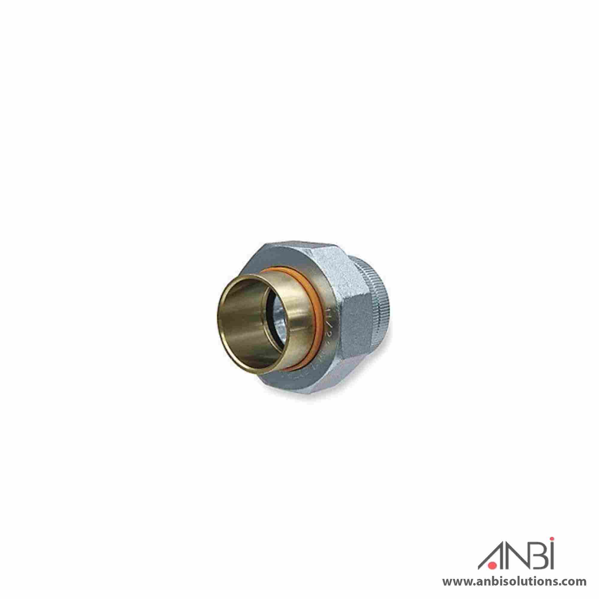 TRUEFLO DI Electric Union Steel Female X Brass Brazing/Solder Model 11FC