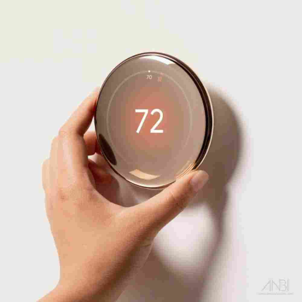 GOOGLE NEST Learning Thermostat Gold 4th Gen 2024 with Nest Temperature Sensor