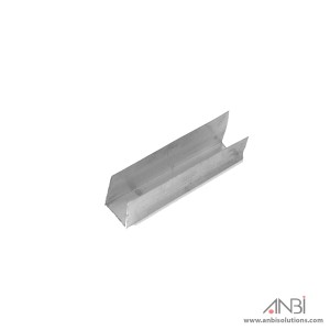 ANBI Aluminium U Flange 20mm X 4Mtr Length