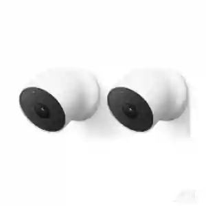 GOOGLE NEST Cam Outdoor - Indoor Battery 2nd Generation 2 Count - Pack of 1 GA02411-US