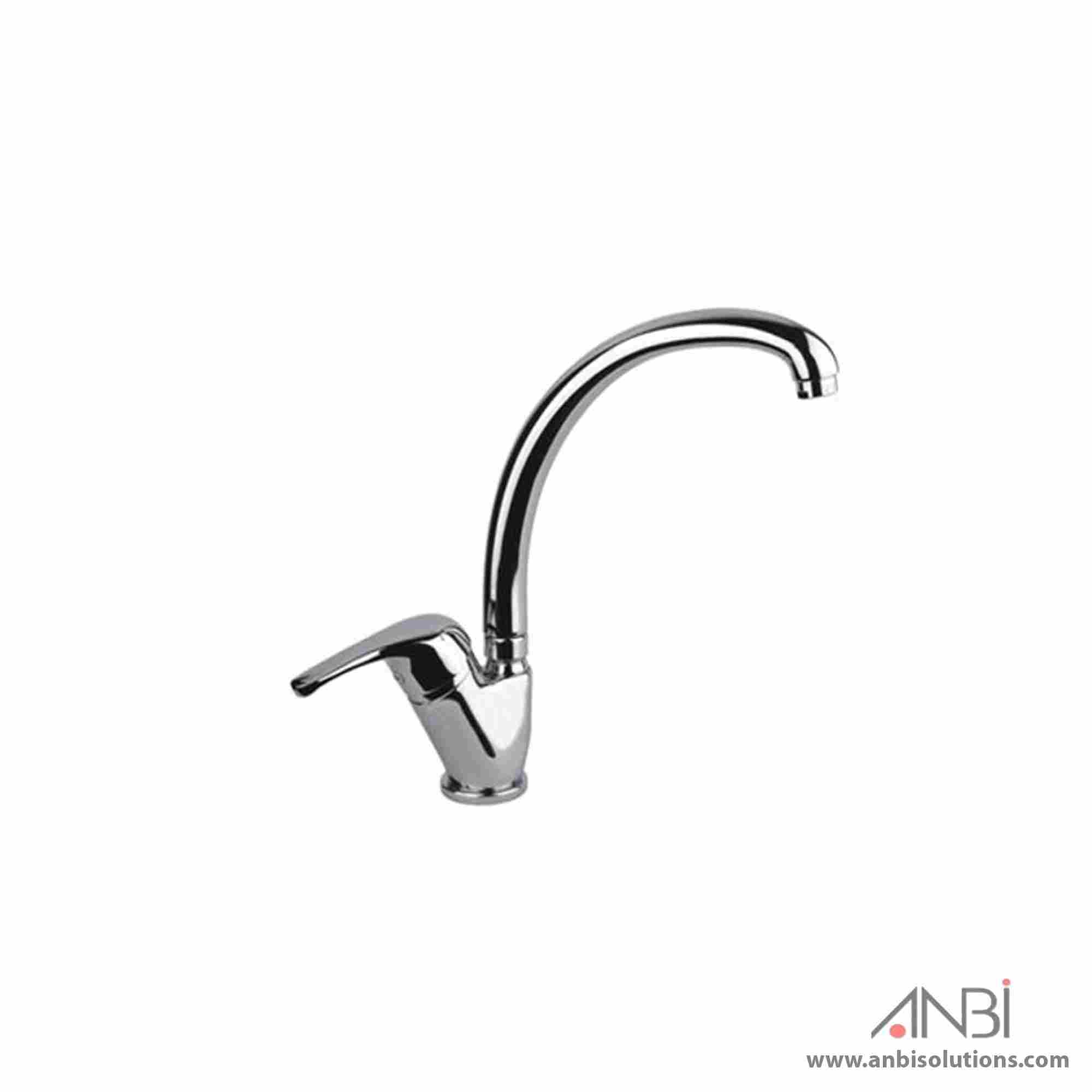 ITALO Sink Mixer Kitchen Line Side Lever High Spout W/ Flexible 40cm