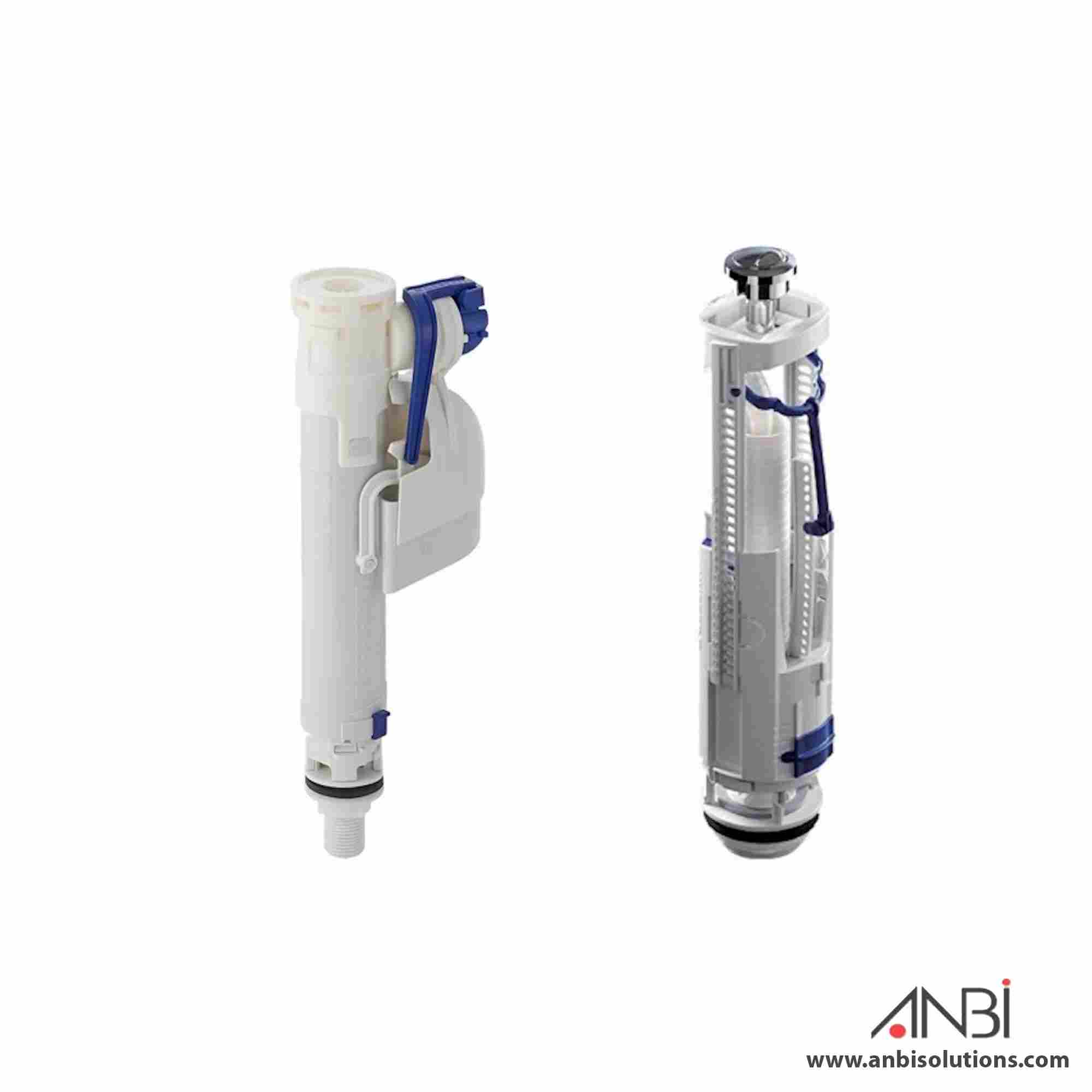 GEBERIT Dual Flush Mechanism Type Bottom Inlet FS68GEB RF + RI