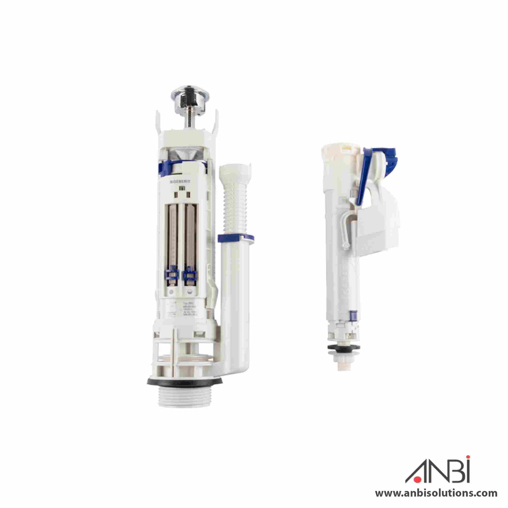 GEBERIT Dual Flush Mechanism Type 290-360 Bottom Inlet