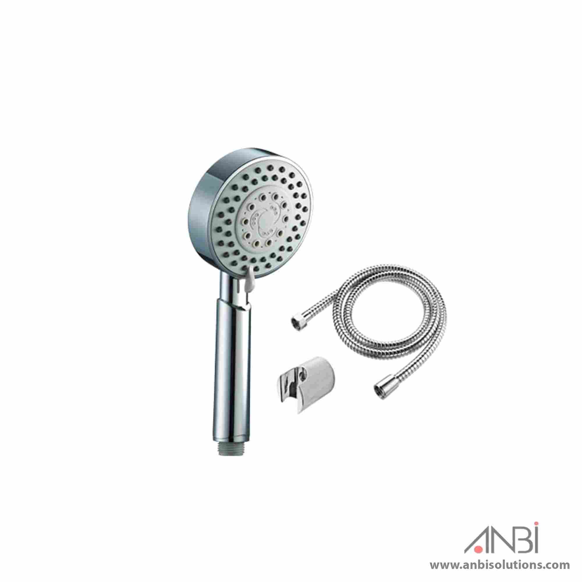 ANBI Bold Kit ABS Hand Shower Five Function ABKIT-5101-CPGR