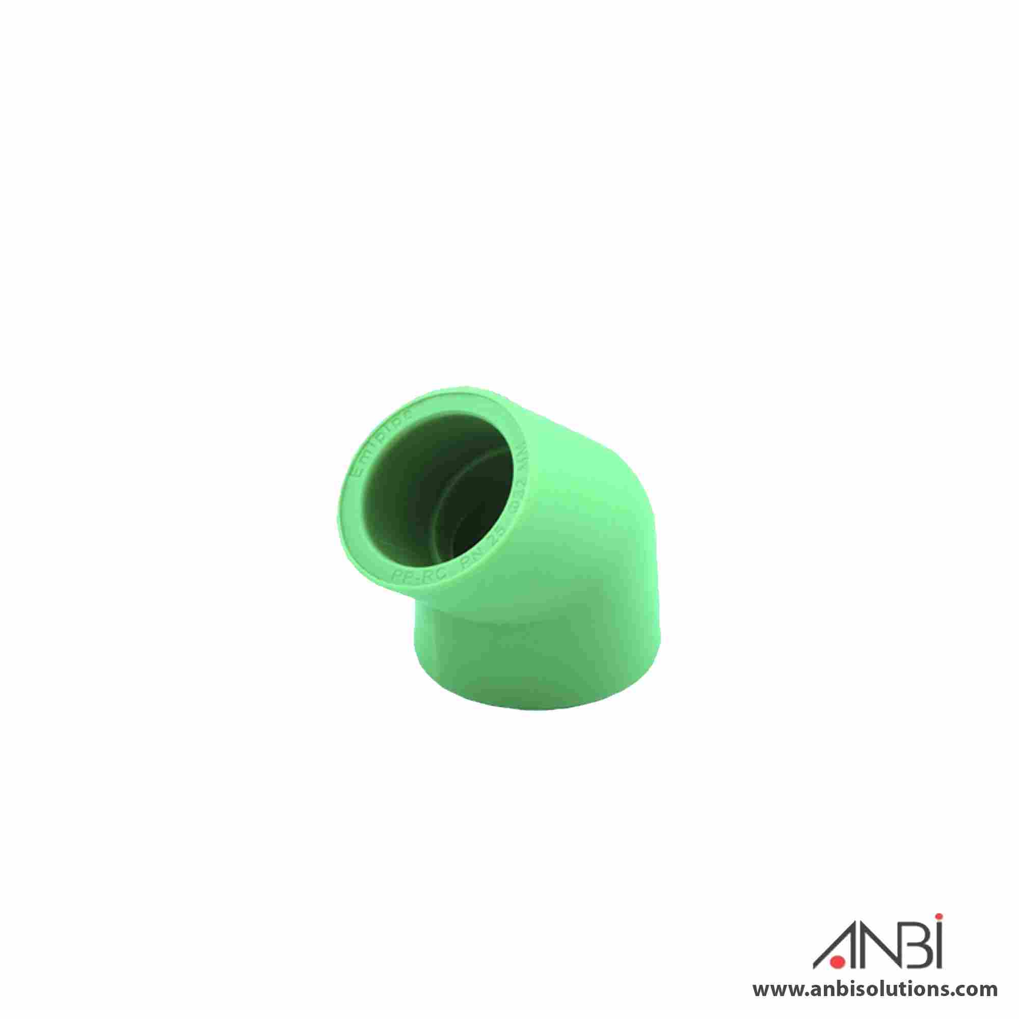 EMIPIPE PPR Fitting 45 Degree Elbow UAE
