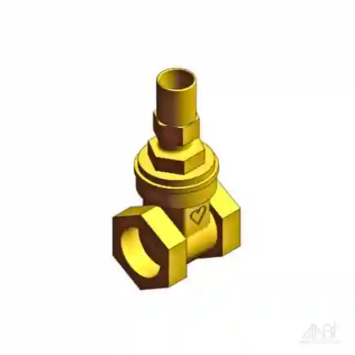 HERZ DZR Lockshield Gate Valve 14113