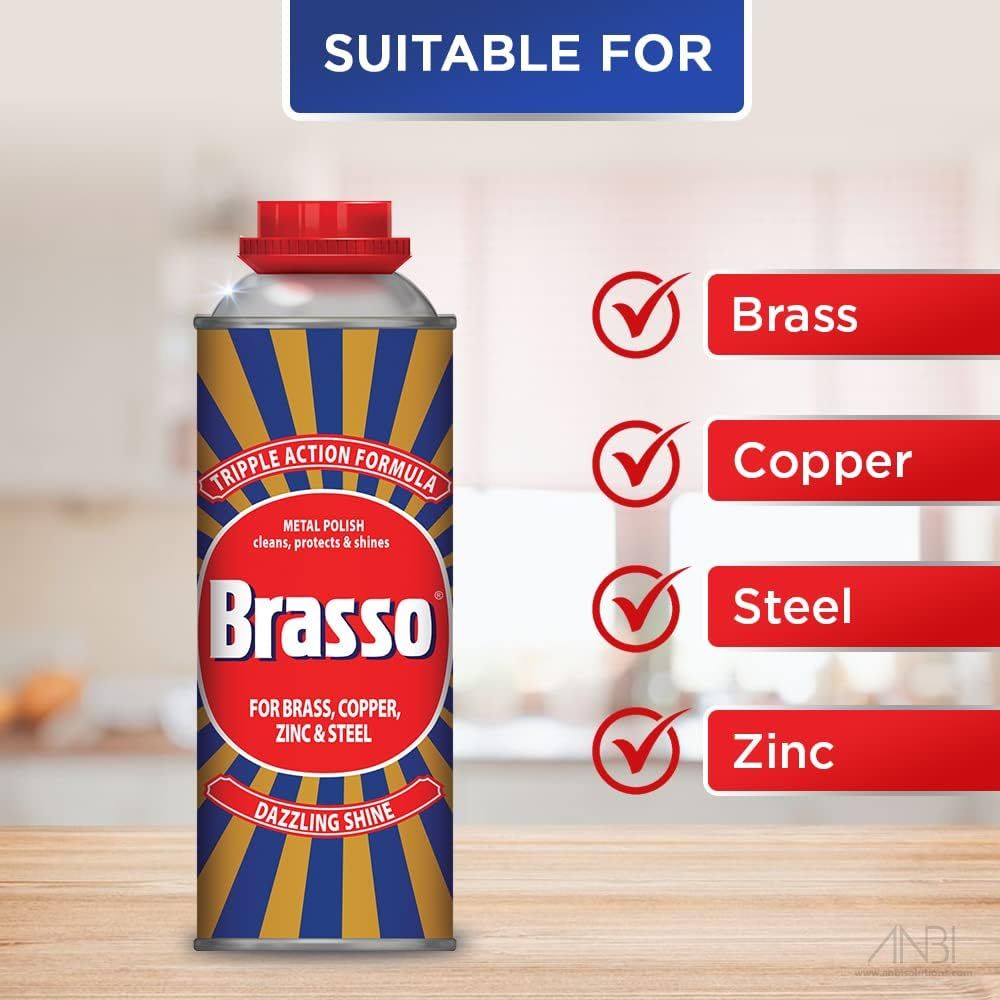 Brasso Metal Polish - AUK Hygiene