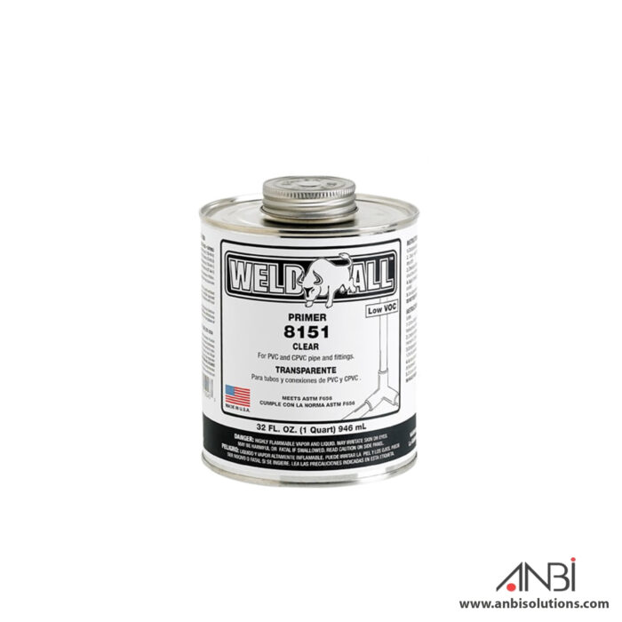 WELD-ALL 8151 Clear Low VOC Primer