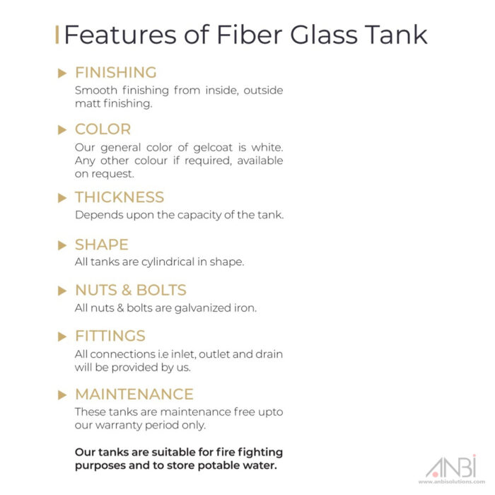 Fiber Glass Features