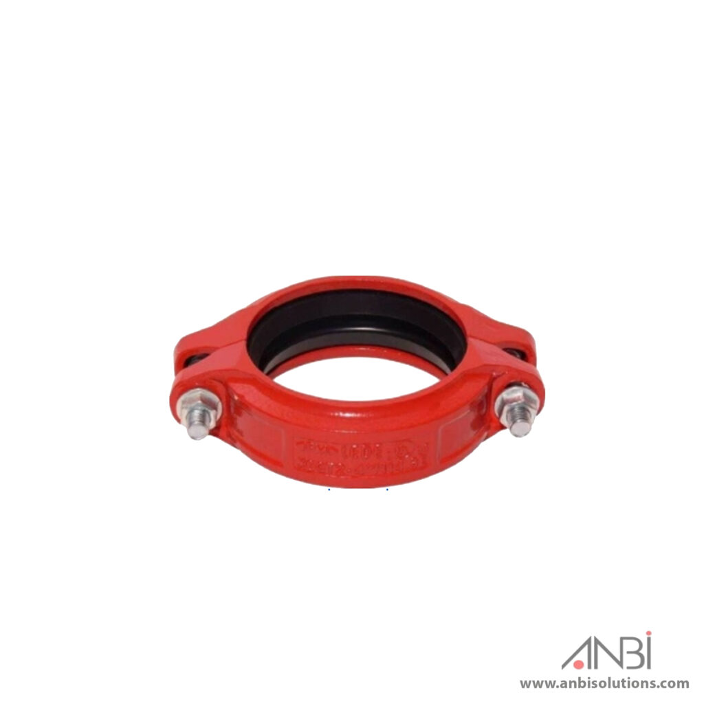 Ductile Iron Grooved Red Fittings Rigid Coupling ANBI Online