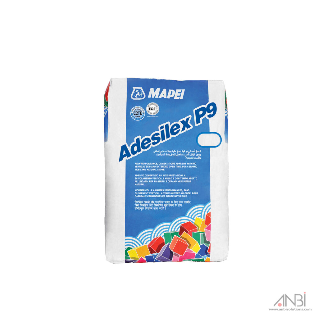 MAPEI Adesilex P9 Adhesive For Ceramic Tiles & Stone Materials 25kg ANBI Online