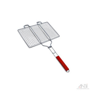 Barbeque Grill with Wooden Handle