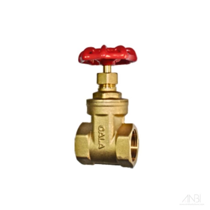 Gala Brass Gate Valve Threaded 3101
